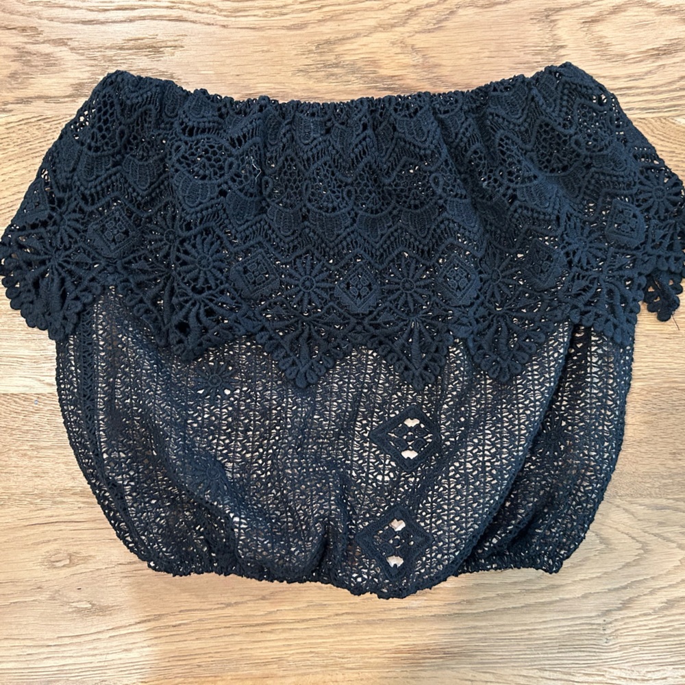 Jen’s Pirate Booty lace tube top